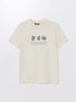 LC Waikiki Crew Neck Short Sleeve Printed Combed Cotton Men's T-shirt